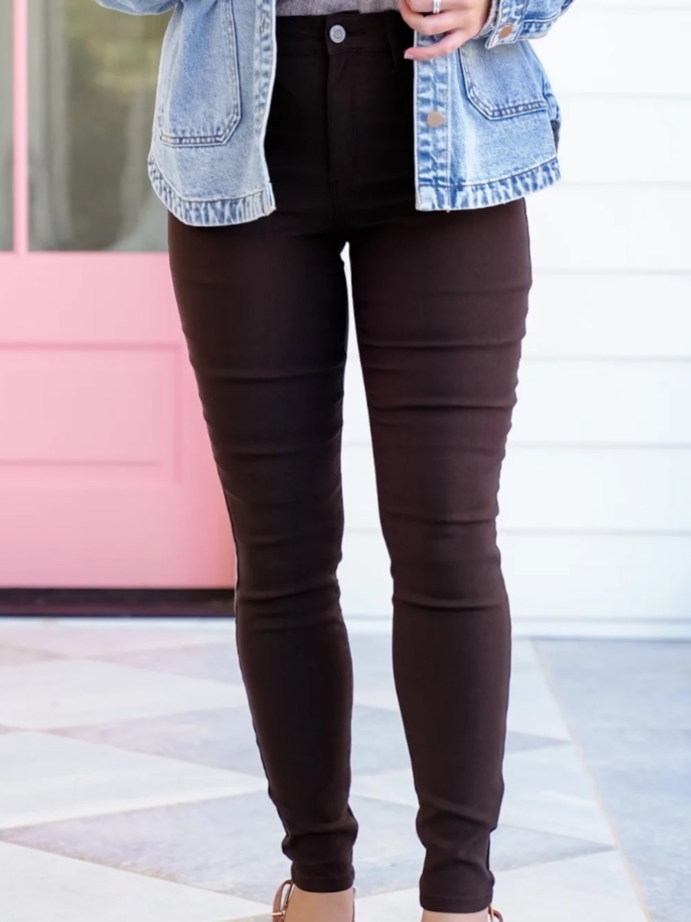 YMI hyperstretch pants brown 1X